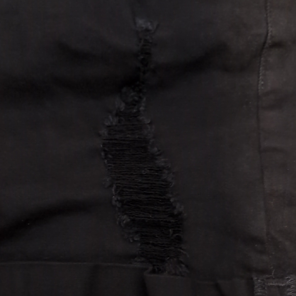 KanCan Black Distressed Jean Shorts - Picture 6 of 8